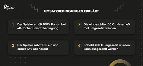 Umsatzbedingungen im Online Casino: einfach erklärt .